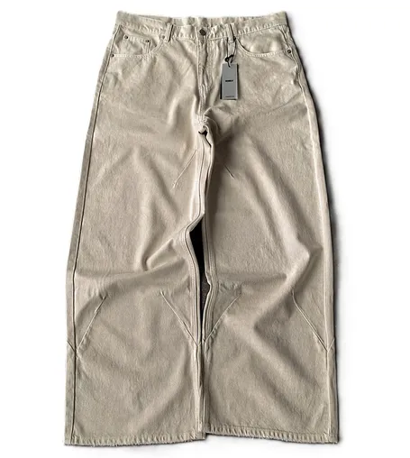 Mobius Slate Khaki Baggy Jeans product photo