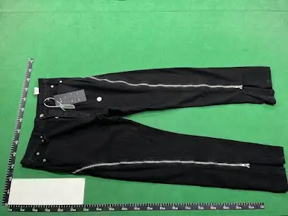 Rick Owens Banana Cut Denim Jeans QC photo
