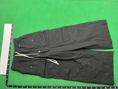 Rick Owens Black Belas Cargos QC photo
