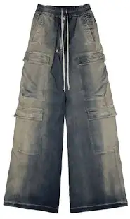Rick Owens Double Cargo Jumbo Belas Mineral Pearl product photo