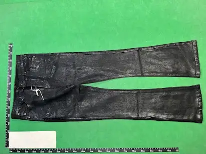 Rick Owens Waxed Denim Jeans QC photo
