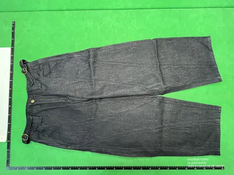 Shinzo Raw Denim Baggy Jeans QC photo