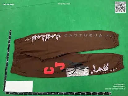 Travis Scott Sweatpants QC photo