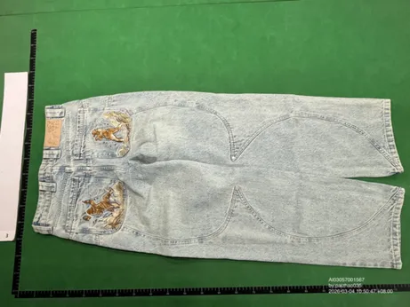 Vescartes Wild West Baggy Jeans QC photo