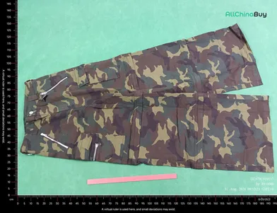 Vetements Oversized Camo Cargo Pants QC photo