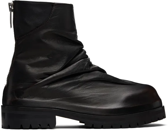 424 Marathon Black Boots product photo