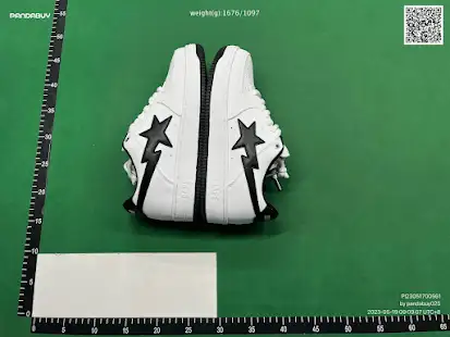 A Bathing Ape Bape Sta JJJJound White Navy QC photo