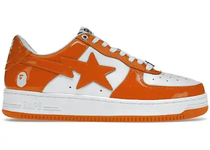 A Bathing Ape Bape Sta Low Orange product photo