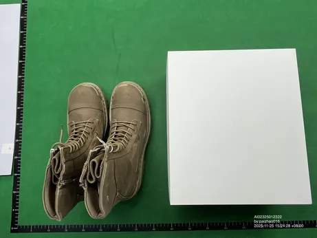 Balenciaga Khaki Strike Boots QC photo