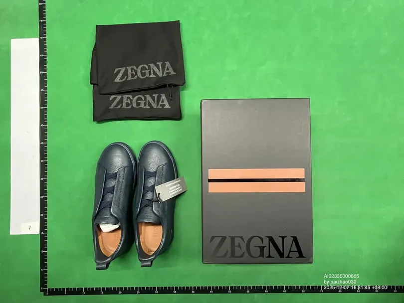 Bunch of Zegna Triple Stitch Sneakers QC photo