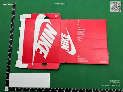 Flattened Cardboard Shoe Boxes QC photo