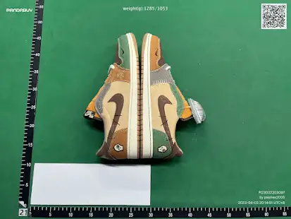 Jordan 1 Low Zion Williamson Voodoo QC photo
