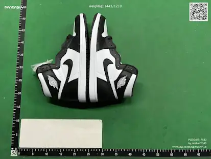 Jordan 1 Retro High 85 Black White (2023) QC photo