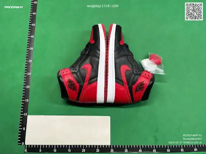 Jordan 1 Retro High Bred Banned QC photo