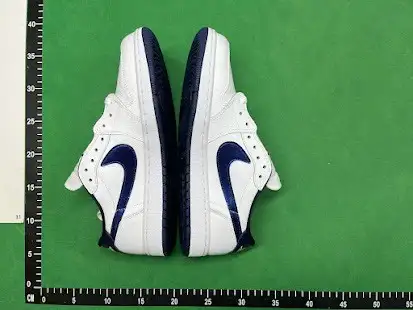 Jordan 1 Retro Low Metallic Blue QC photo