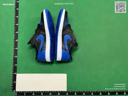 Jordan 1 Retro Low Royal QC photo