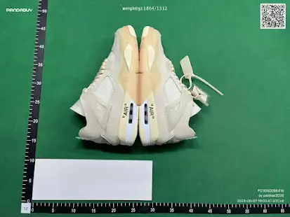 Jordan 4 Retro Off-White Sail QC photo