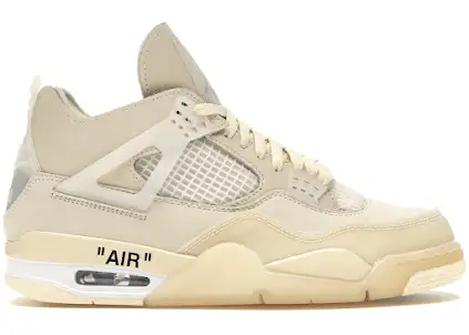 Jordan 4 Retro Off-White Sail product photo