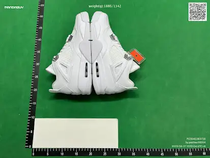 Jordan 4 Retro Silver Anniversary QC photo