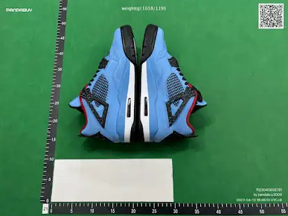 Jordan 4 Retro Travis Scott Cactus Jack QC photo