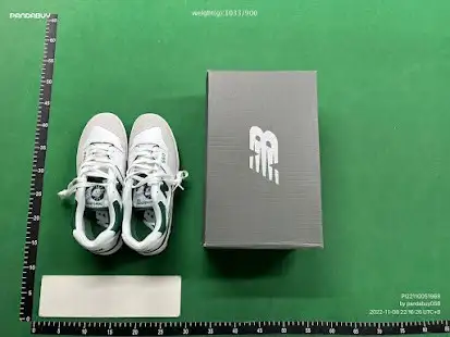 New Balance 550 White Green QC photo