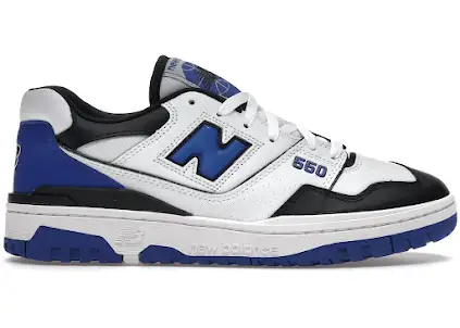 New Balance 550 White Royal Black product photo