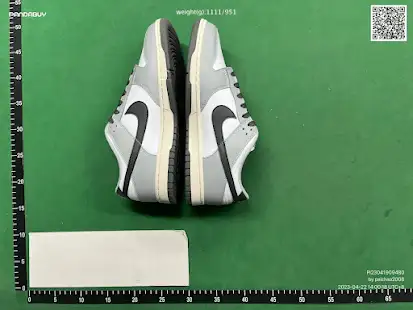Nike Dunk Low Light Smoke Grey QC photo