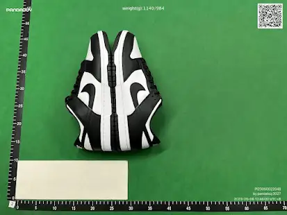 Nike Dunk Low Retro White Black Panda QC photo
