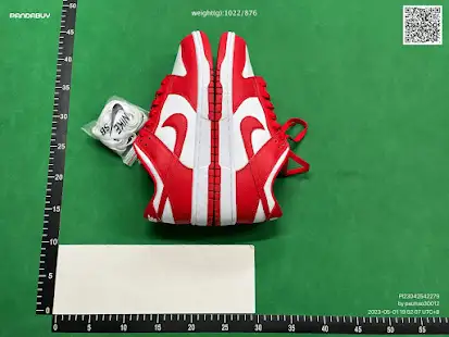 Nike Dunk Low University Red QC photo