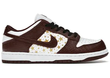 Nike SB Dunk Low Supreme Stars Barkroot Brown product photo