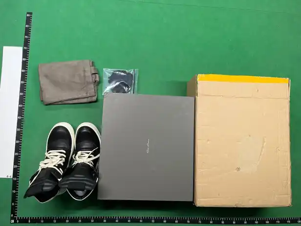 Rick Owens Geobasket High Top Sneakers [WWTOP Batch] QC photo