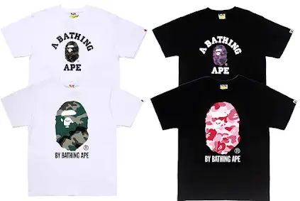 Bape Tees (54 Variants) product photo