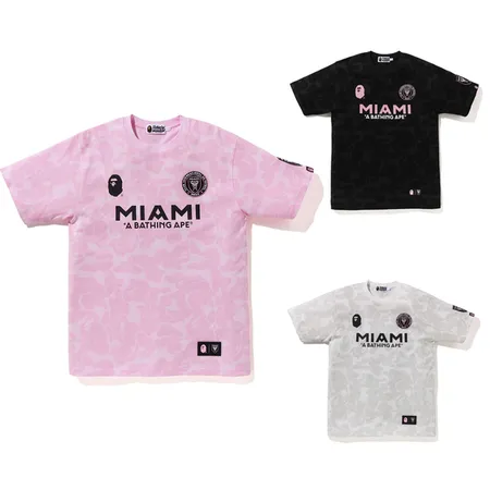 BAPE x Inter Miami CF Camo Tees (3 Variants) product photo