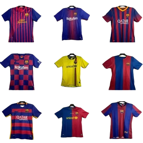 Barcelona Retro Football Jerseys 1992-2020 (31 Variants) product photo