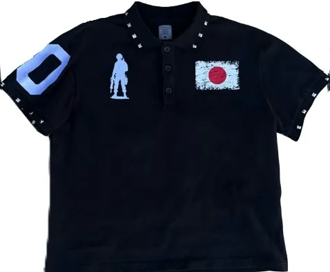 Black Japan Army Polo product photo