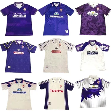 Bunch of Retro Fiorentina Football Jerseys (13 Variants product photo