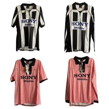 Bunch of Retro Juventus Football Jerseys (16 Variants product photo