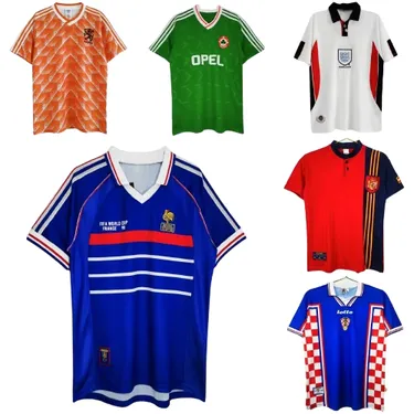 Bunch of Retro National Team Football Jerseys (45 Variants) product photo