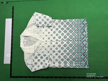 Casablanca Gradient Short Sleeve Button Up Shirt QC photo