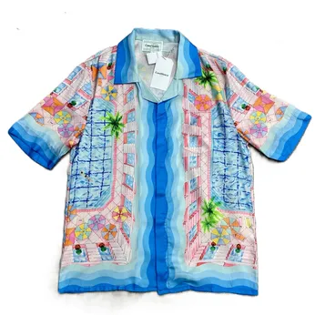 Casablanca Resort Short Sleeve Button Up Shirt product photo