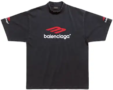 Balenciaga 3B Sports Icon Tee Black product photo