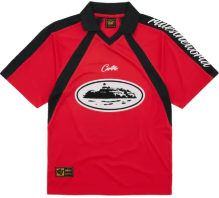 Corteiz Alcatraz Football Jersey Red product photo