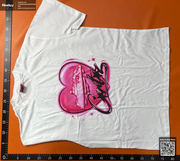 Corteiz Alcatraz Heart Tee QC photo
