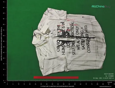 Hell System Distressed Short Sleeve Shirt QC photo