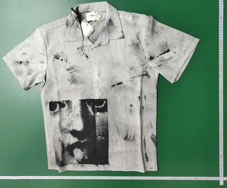 Hell System Dyed Short Sleeve Shirt QC photo