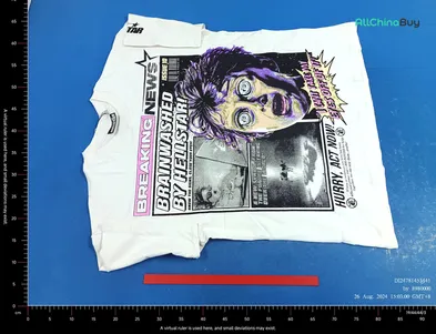 Hellstar Breaking News Tee (NFC) QC photo