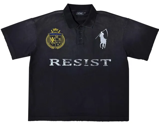 Human Voices Resist Grim Reaper Polo product photo