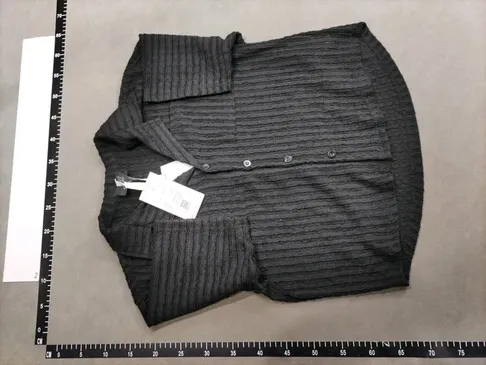 JCAESAR Crochet Mesh Button Up Shirt (2 Variants) QC photo