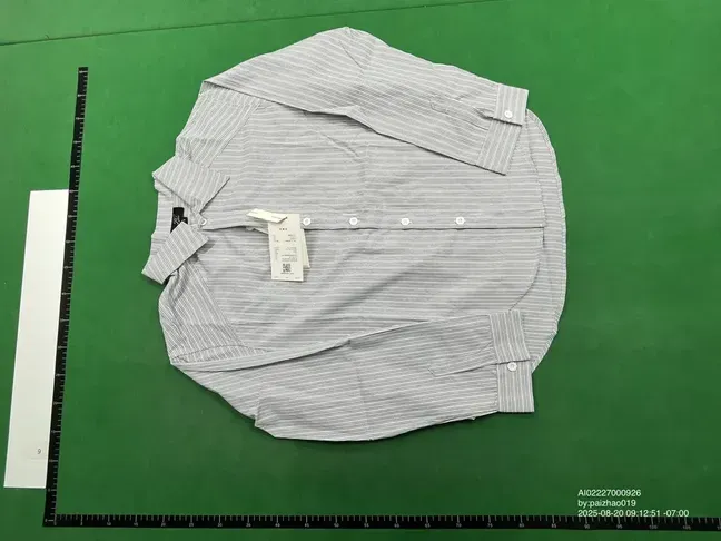 JCAESAR Striped Button Up Shirt QC photo