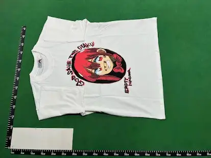 Jun Inagawa Empty Room 'God Save The Otaku' Anime Tee QC photo
